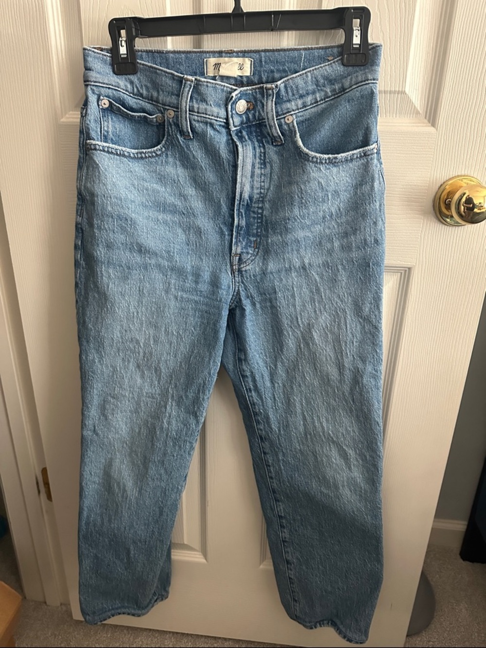 Madewell perfect vintage straight Jean